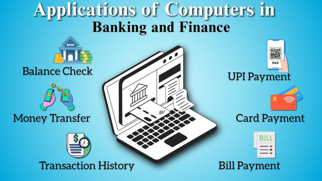 use of computers in banking and digital payments