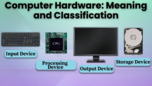 computer hardware diagram with input output cpu and storage