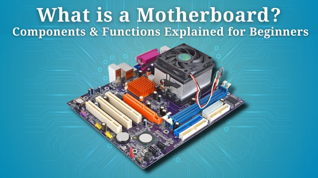 what is a motherboard components and functions explained for beginners