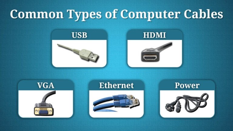 Computer Ports, Cables and Connectors Explained